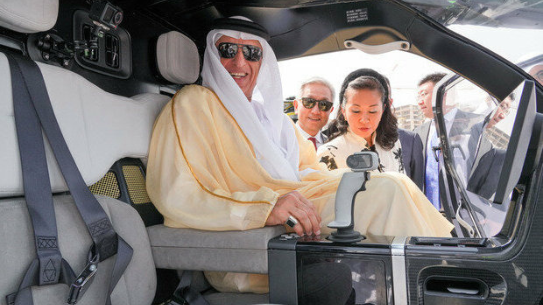 Sheikh Saud Leads Ras Al Khaimah into Future with Flying Car Trial