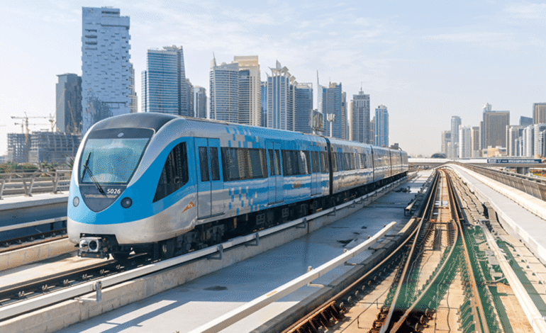 Dubai Metro Red Line Adds Third Route to Cut Congestion