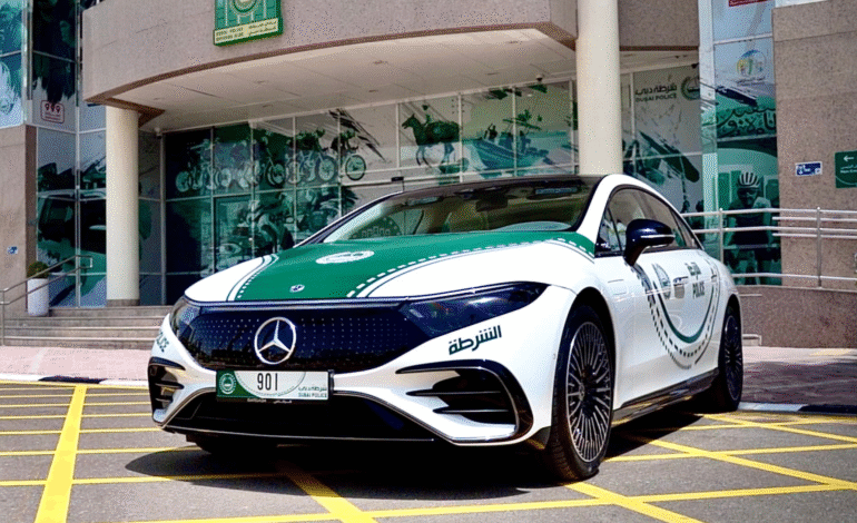 Dubai Police Adds Mercedes SL55, GT63 and EQS 580 Patrol Cars
