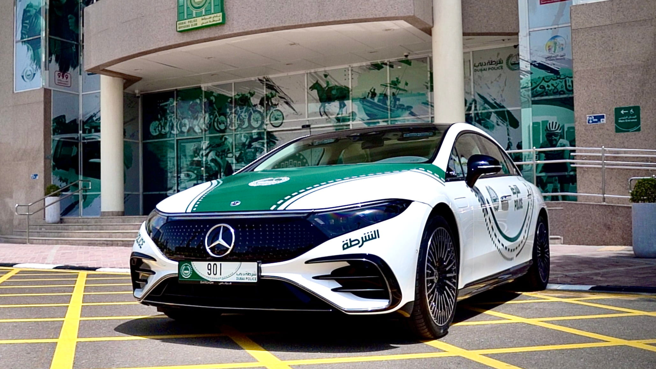 Dubai Police Adds Mercedes SL55, GT63 and EQS 580 Patrol Cars