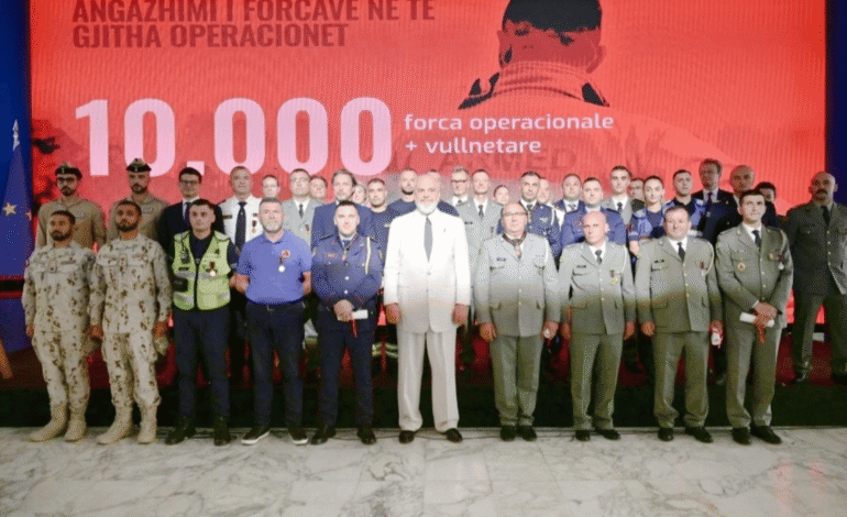 Albania Honours UAE Team For Courageous Role In Fighting Wildfires