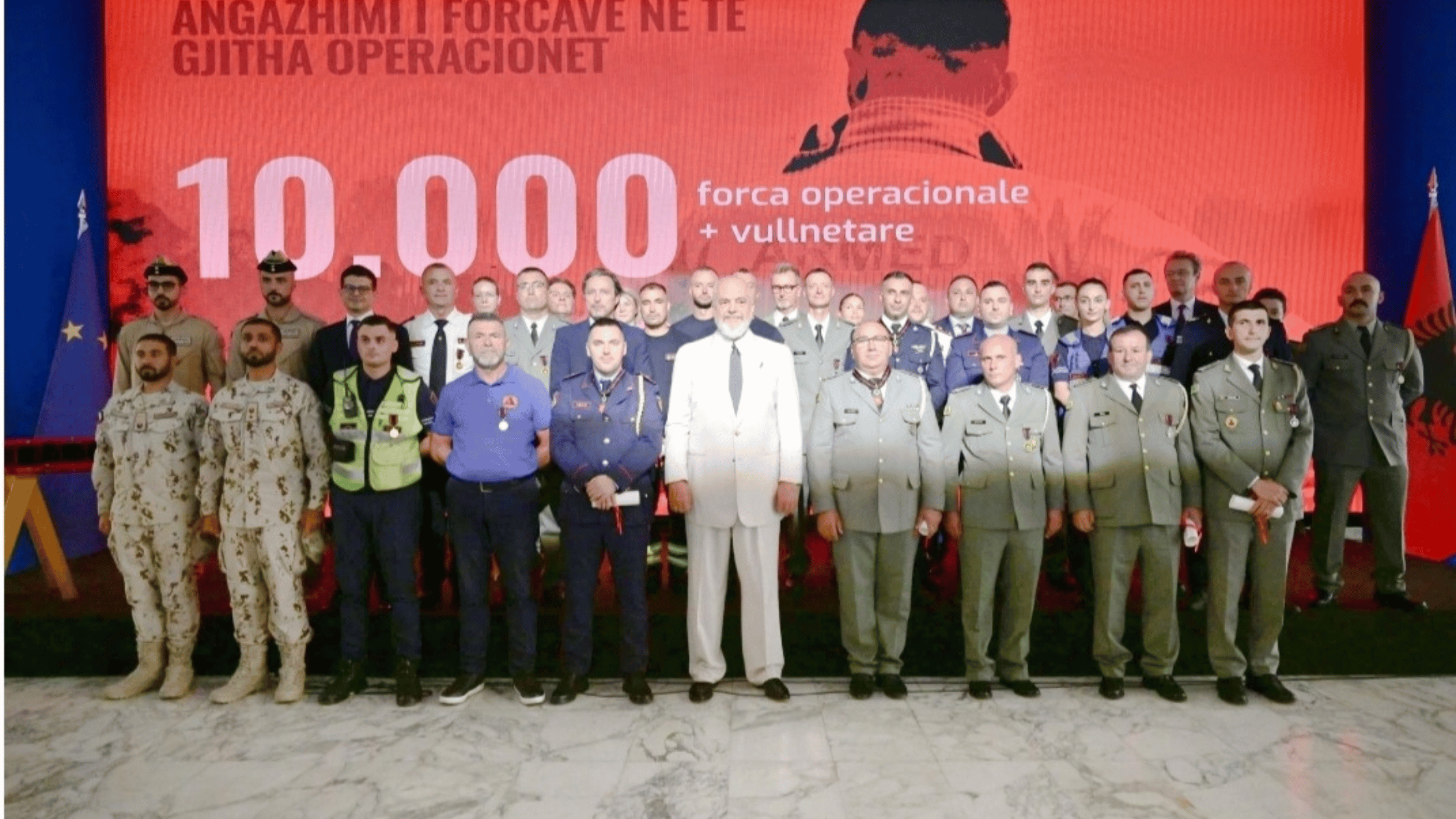 Albania Honours UAE Team For Courageous Role In Fighting Wildfires