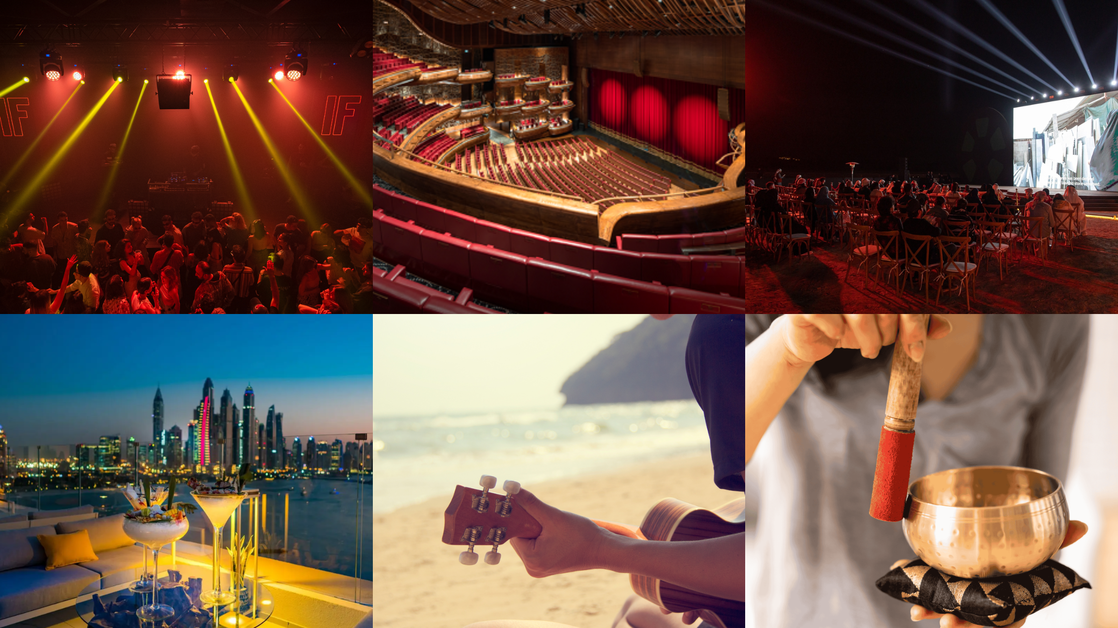 Dubai Nightlife Music: Rooftop Discos, Desert Festivals, and Sound Healing
