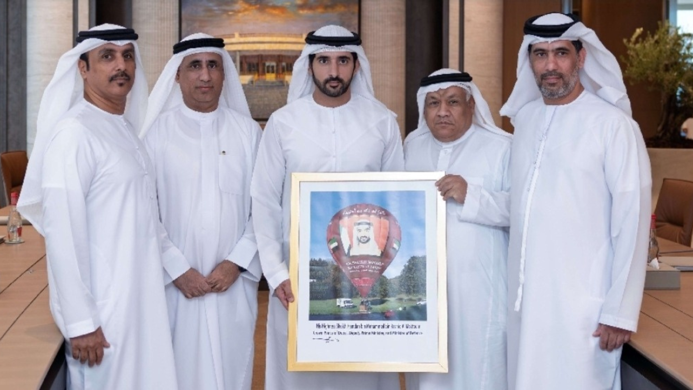 UAE President’s Hot Air Balloon to Spread Global Peace Message