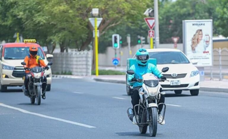 UAE Imposes Speed Limits for Food Delivery App Riders