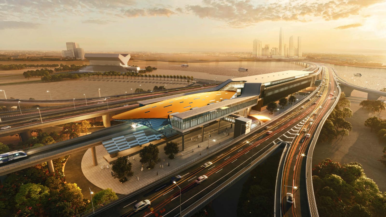 Dubai Metro Blue Line Advances Toward International City