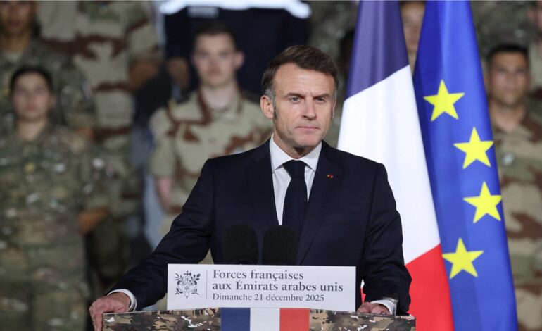Macron Announces €10–12bn Aircraft Carrier Plan in UAE