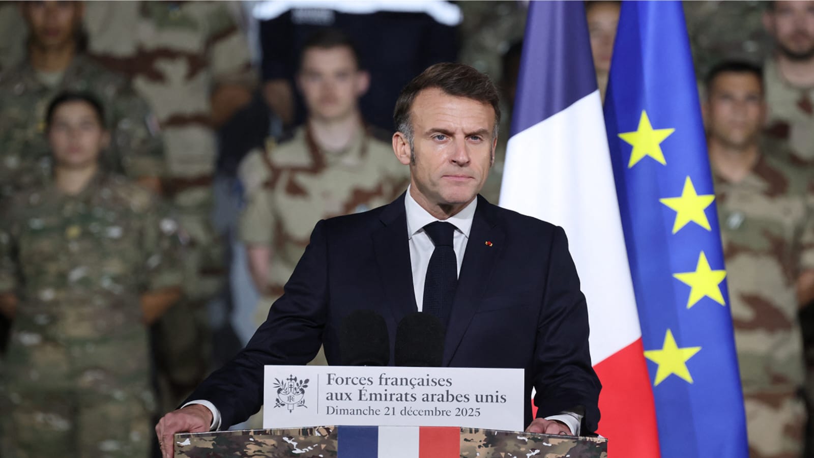 Macron Announces €10–12bn Aircraft Carrier Plan in UAE