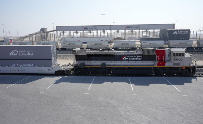 Etihad Rail to Launch Passenger Trains in UAE in 2026