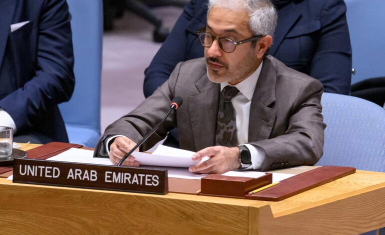 UAE Supports UN Humanitarian Mission in El Fasher