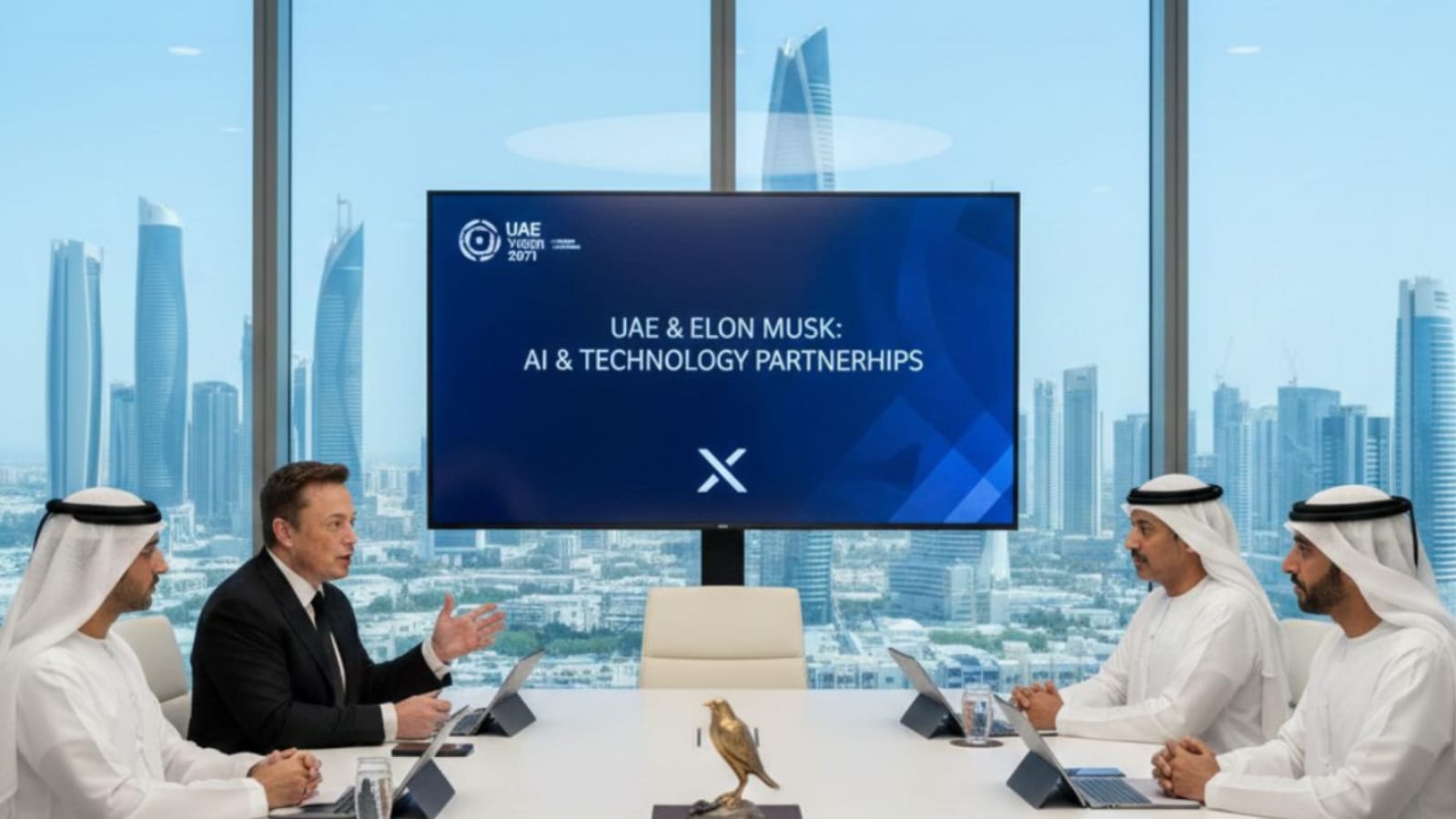UAE Elon Musk AI Tech Talks in Abu Dhabi