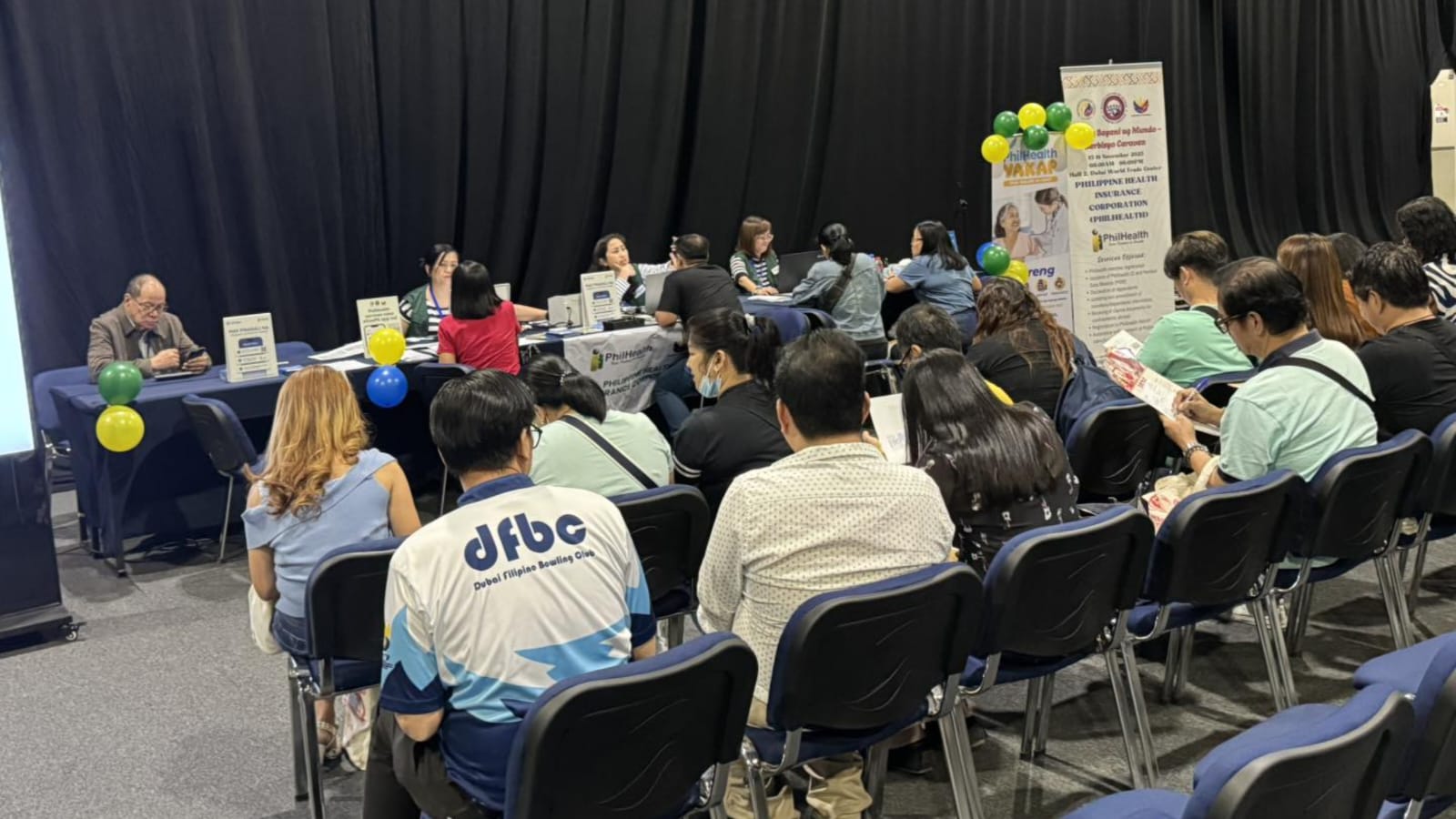 OFWs in Dubai Access LTO, PhilHealth, SSS at Serbisyo Caravan