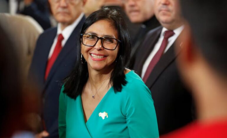 Delcy Rodríguez Sworn In as Venezuela’s Interim President
