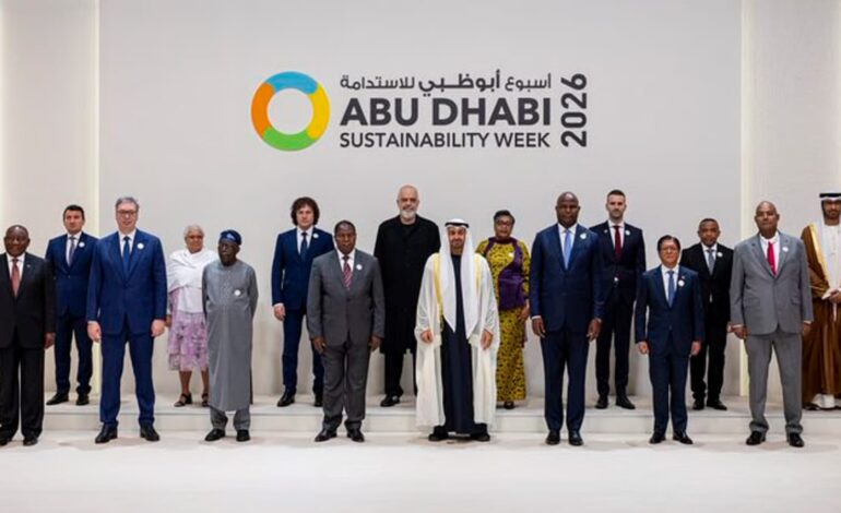 UAE President Opens Abu Dhabi Sustainability Week 2026