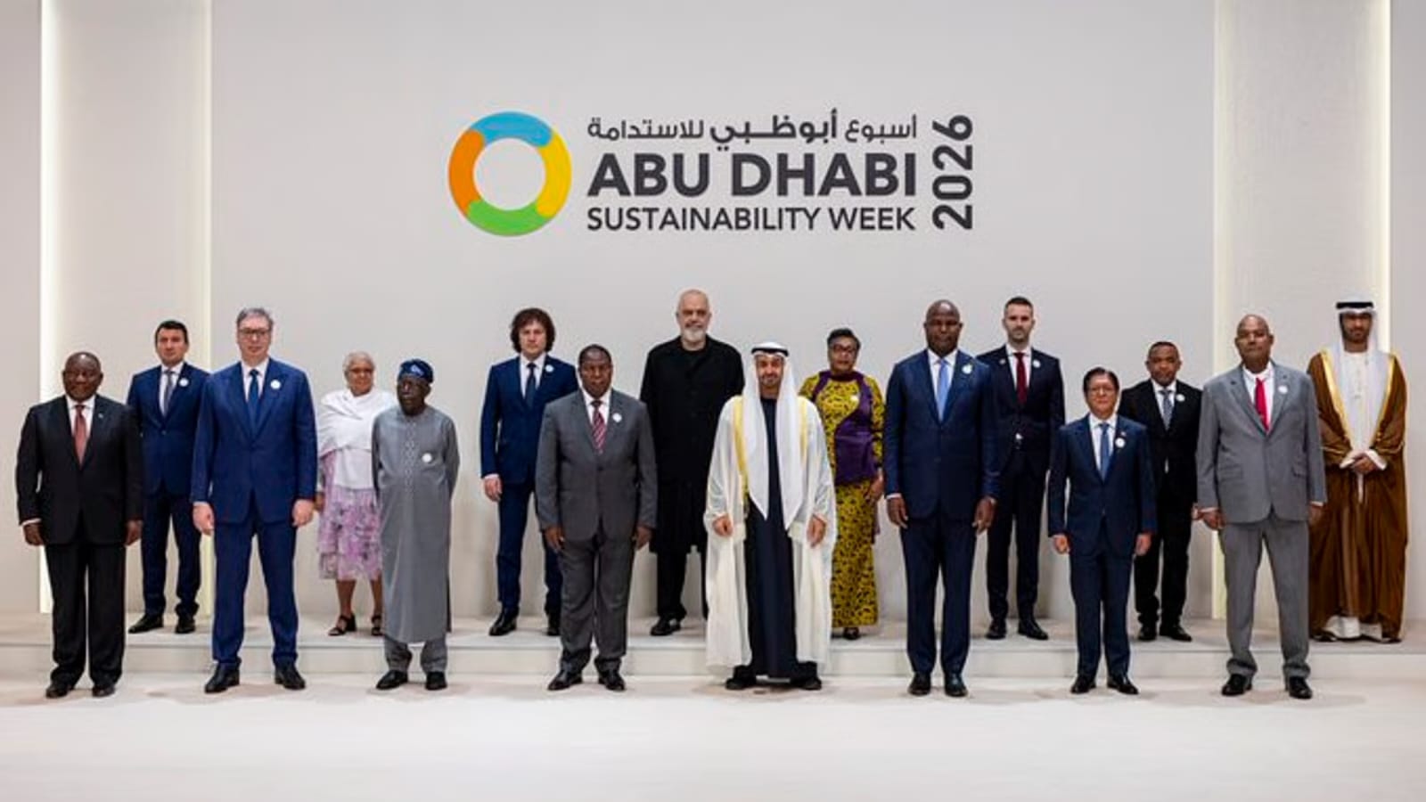 UAE President Opens Abu Dhabi Sustainability Week 2026