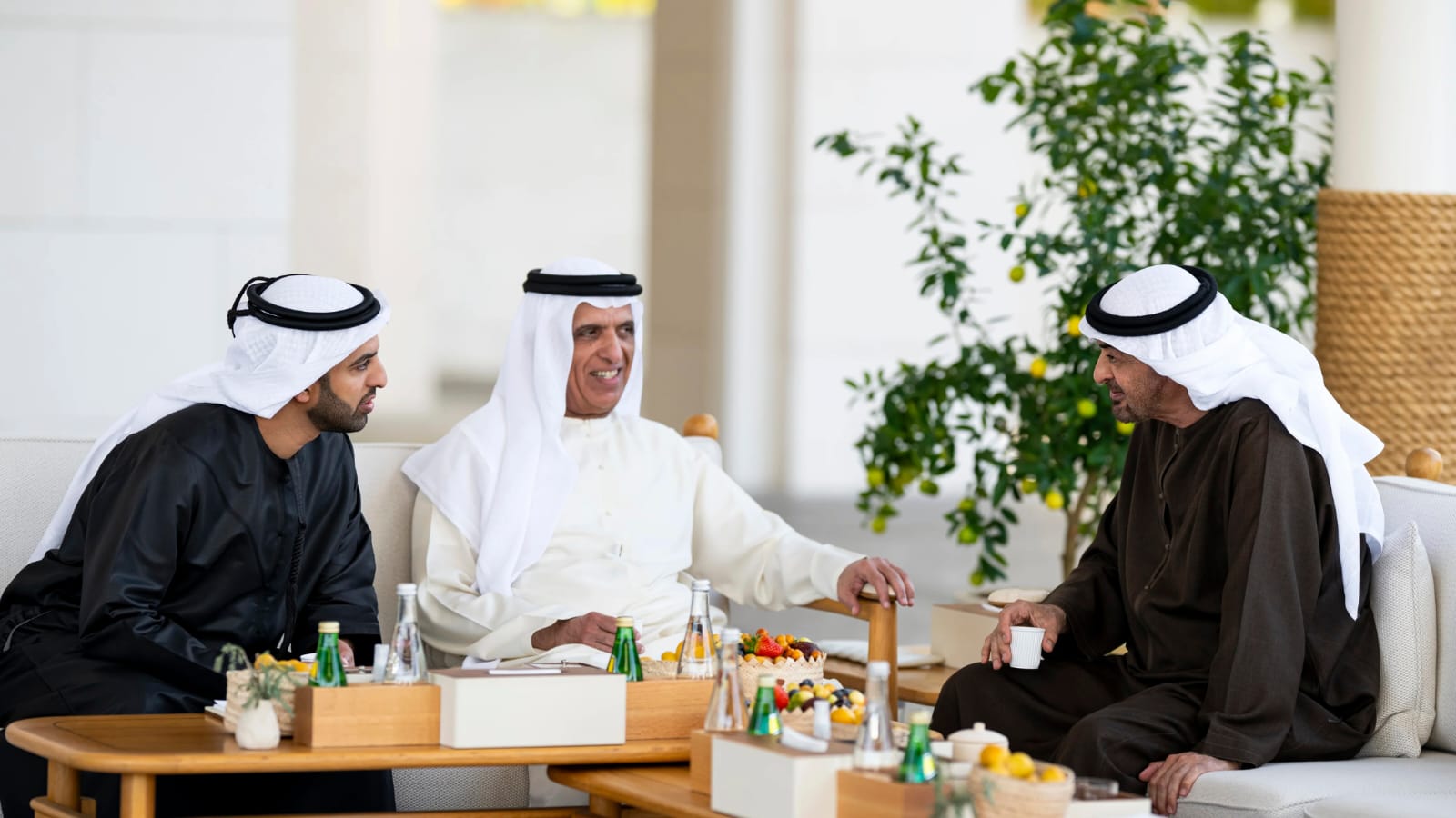 UAE President Holds Talks with RAK Leadership