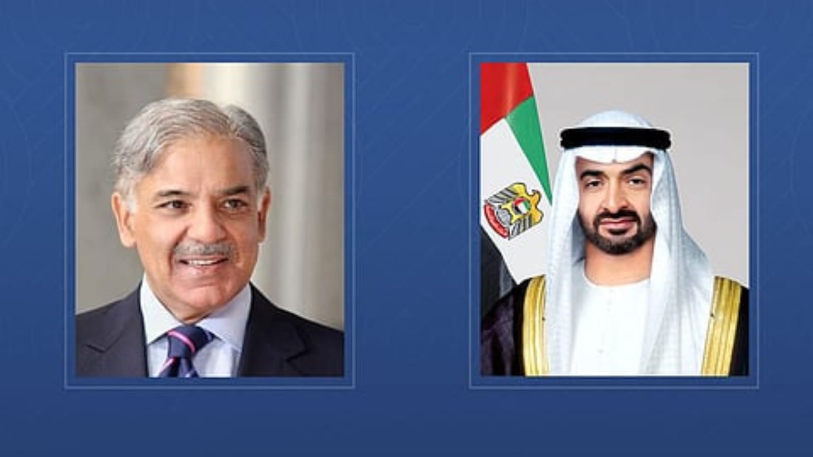 UAE President, Pakistan PM Discuss Economic Cooperation