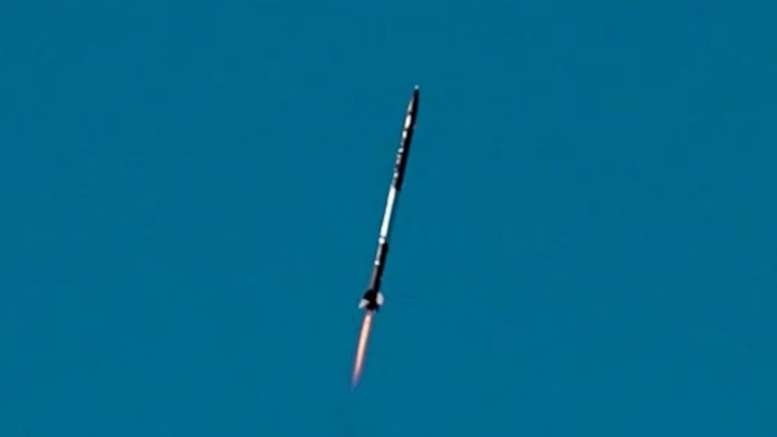 UAE Test Launches First Home Built Hybrid Rocket