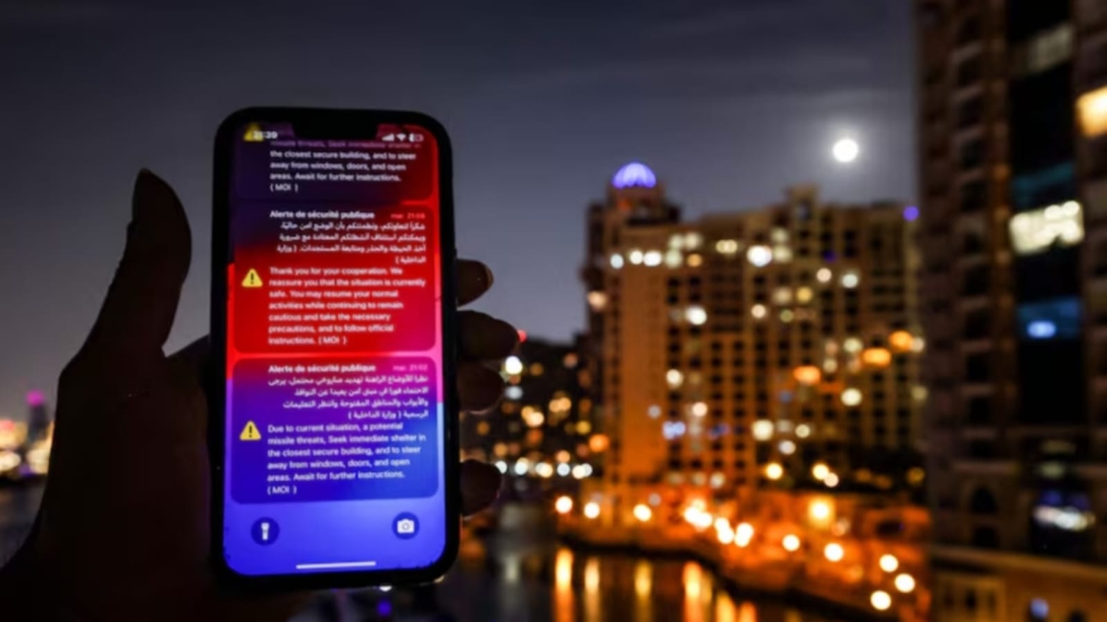 All Clear Issued in Abu Dhabi and Dubai After Missile Alert