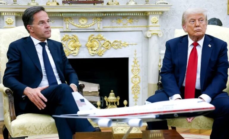Trump Meets NATO Chief Rutte as Alliance Faces Pressure